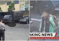 Sosok yang Diduga Pelaku Bom Bunuh Diri Medan Terekam CCTV, Disebutkan Jenazahnya Tak Utuh