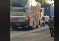 Aksi Heroik Pengendara Motor di Sragen, Hadang Bus yang Ngeblong dengan Skuter Maticnya, Bukakan Jalan Untuk Pengendara Lain hingga Pukul Mundur Bus ke Jalur yang Benar