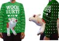 Bentuk Protes, PETA Luncurkan Sweater Natal dengan Domba Berdarah