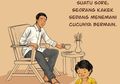 Presiden Jokowi Unggah Komik di Akun Sosial Medianya, Rupanya terdapat Pesan Berharga di Baliknya