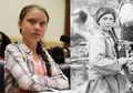 Beredar Foto Lawas Tahun 1898 Mirip Aktivis Lingkungan Gretta Thunberg, 4 Publik Figur Ini pun Mirip dengan Orang di Masa Lalu, Penjelajah Waktu?