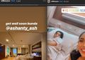 Tampil cetar, begini dandanan Milendaru saat menjenguk Ashanty yang terbaring di rumah sakit