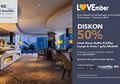 Nikmati Liburan Mewah nan Murah di Seluruh Unit Hotel Santika, "Lovember" Promo F&B Sampai 50% dan Double Point MyValue