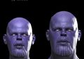 Masih Belum Banyak Keriput, Begini Konsep Karakter Thanos Versi Muda