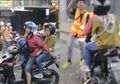 Terobos Perlintasan Kereta yang Palangnya Sudah Tertutup, Pria Ini Ajak Anak Istri Naik Motor Bersama, Dikeroyok Peringatan Petugas Tapi Malah Ngegas