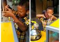 Dengan Badannya yang Masih Kecil Bocah Kelas 6 SD Ini Rela Jualan Cilok Demi Bantu Ibunya, Netizen: Lihat ini Jadi Malu Sama Diri Sendiri yang Suka Ngeluh