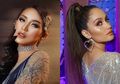 Pamer Paha Mulus, Jessica Iskandar dan Cinta Laura Kenakan Gaun Rancangan Desainer yang Sama