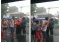 Cuma Demi Sebuah Piala, Anak-anak ini Dipaksa Hujan-hujanan dan Terus Menari Oleh Guru dan Panitia Karnaval, Bapak ini Pun Langsung Bubarkan Paksa!