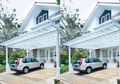 Tampak Elegan karena Putih, Begini Tampilan Carport yang Bikin Hunian Makin Teduh!