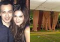 Sudah Terpasang Dekorasi Tenda Besar, Intip Mewahnya Tempat Pernikahan Cut Tari dan Richard Kevin!