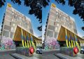 Review Sadis Hotel Bergaya Urban, Miliki Fasad Unik Warna Kuning dan Sentuhan Mural, Yello Hotel!
