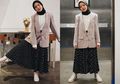 Tren Hijab 2020: Gaya Modis Nan Santun dengan Rok Plisket Ala Nissa Sabyan