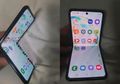 Dilipat Vertikal, Tampang Asli Hape Lipat Samsung Galaxy Fold 2