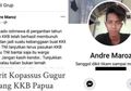 Setelah Nekat Hina Anggota Kopassus yang Tewas di Tangan KKB Papua Lewat Facebook, Sosok Ini Langsung Hargai Kepalanya Sendiri 1 Miliar, TNI-Polri Bikin Sayembara Penangkapan