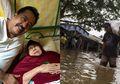 Rano Karno Sigap Bantu Mak Nyak yang Kena Banjir Saat Terbaring Lemah: 'Kalau Gak, Kelelep Kali'