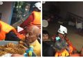 Dikepung Banjir Sebahu Orang Dewasa dan Tak Bisa Keluar Rumah, Reaksi Bayi Malang Ini Tuai Sorotan, "Tak Sedikit Pun Keluar Tangisan!"