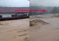 Viral Video Gedung SMP Hilang Tersapu Banjir, Netizen: Banjir Bandang Ngeri Banget!