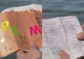Wanita Ini Temukan Surat Misterius dalam Botol, Isi Pesannya Bertanda 10 September 2001!