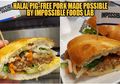 Cewek Ini Review Burger Vegan Rasa Daging Babi, Seperti Apa Ulasannya?