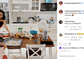 Masak di Dapur Bergaya American Klasik, Warganet Sibuk Komentari Penampilan Istri Bibi Ardiansyah, 'Salah Fokus Nih'