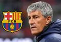 Reaksi Unik Fans Barcelona Setelah Penunjukan Manajer Quique Setien