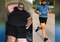 Dua Tahun Lalu Berat Pria Ini 227 Kg, Kini ‘Hanya’ 95 Kg dan Berhasil Selesaikan Lari Maratonnya, Apa Rahasianya?