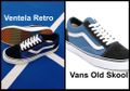 Seri Terbaru Ventela Retro Dikritik Netizen Karena Mirip Vans Old Skool