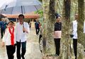 Intip Gaya Ibu Negara Iriana Widodo yang Suka Pakai Sneakers, Dipadankan dengan Batik Loh!