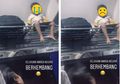 Kekerasan Fisik Punya Dampak Jangka Panjang, Ayah Ini Menghukum Anaknya Yang Nakal Duduk di Atas Bagasi Kereta Api
