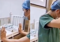 Virus Corona Jangkit Bayi 9 Bulan, Video Viral Ini Menyayat Hati Perlihatkan Air Mata sang Ayah yang Tumpah Tak Bisa Peluk Anaknya
