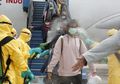 Cara Penyemprotan Disinfektan Terhadap WNI Pulang Dari Wuhan Dicibiri Netizen, Ini Respons Kemenkes
