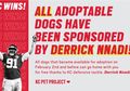 Salut! Pemain NFL Ini Biayai Semua Adopsi Anjing di Penampungan untuk Rayakan Kemenangan Timnya