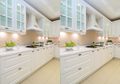 Tips Hadirkan Dapur Putih Cocok untuk Ngopi di Pagi Hari, Jangan Takut Cipratan Bumbu!