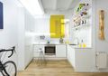 Ide Warna Kuning di Dapur, Jauh dari Kata Monoton! Padukan dengan Kayu