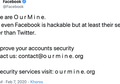 Ini Motif Hacker Dubai Bobol Akun Twitter dan Instagram Resmi Facebook