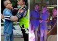 Awalnya Arogan Hingga Berani Cekek Petugas yang Menilangnya, Kini Pria ini Cuma Bisa Diam dan Lesu Usai Diciduk Polisi