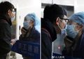Mengharukan, Perawat Ini Hanya Bisa Bertemu Calon Suaminya dari Balik Kaca Sambil Saling Menelepon, Berencana Menikah Wabah Virus Corona Berakhir