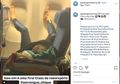 Panen Hujat, Penumpang Wanita Ini Seenak Jidat Ongkang-ongkang Kaki di dalam Pesawat, Lihat Apa yang Terjadi