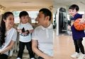 Gemas! Masih Berusia 2 Tahun Putra Sulung Sandra Dewi Mulai Tunjukkan Bakatnya Main Basket Mampu Cetak Skor