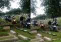 Bak Jalan Tikus Perkampungan, Area Makam di Menteng Dijadikan Jalur Alternatif Pemotor untuk Hindari Macet, Netizen: Ga Cuma Jalur Bus Way, Kuburan Juga Digasak