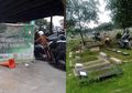 Viral Video Banyak Motor Lewati Area Kuburan Sampai Macet, Terungkap Begini Fakta Lengkapnya