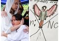 Gambar Sang Ayah dengan Sayap Terbang Ke Langit, Inikah Firasat Noah Sinclair Atas Kepergian Sang Ayah Ashraf Sinclair?
