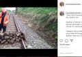 Video Tumpukan Batu di Atas Rel Kereta Api Viral, Ini Hukuman Bagi Pelaku yang Melakukannya