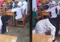 Guru Wanita Ini Hanya Bisa Pasrah Dihukum Merangkak Oleh Wali Murid, Ternyata Orang Tua Murid Geram Setelah Guru Ini Membuat Anaknya Seperti Ini
