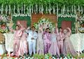 Nikah Bareng 3 Anak Gadisnya, Janda Muda di Ciamis Gelar Resepsi Serentak di Lapangan Sepak Bola, Pihak Wedding Organizer Sampai Tercengang