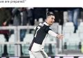 Cara Unik Cristiano Ronaldo Redam Isu Virus Corona pada Laga Juventus vs Inter Milan