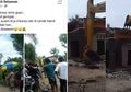 Capek-capek Kerja di Korea, saat Pulang Istri Malah Dihamili Pria Lain, TKI Ini Pilih Hancurkan Rumah Sendiri dengan Buldoser