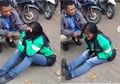 Tragis, Driver Grab ini Menangis Histeris di Depan Restoran Usai Ambil Orderan, Alasannya Bikin Warganet Ikut Geram: 'Moga Allah Memberikan Kemudahan Terhadap Mbak Ojol ini'