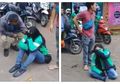 Motornya Raib Saat Ditinggal Ambil Orderan, Mbak-mbak Ojol Menangis Histeris: Saya Narik Pake Apa, Tega Banget Sih Orang