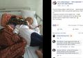 Seranjang Berdua, Viral Potret Pasangan Kakek-Nenek Tidur di Rumah Sakit, Tetap Setia Sebagai Suami Istri Meski Cuma Punya 2 Anak Angkat
